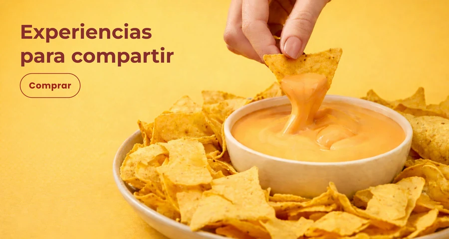 Experiencias para compartir — Snacks