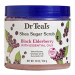 Exfoliante De Azúcar Black Elderberry Dr. Teals 19 Oz